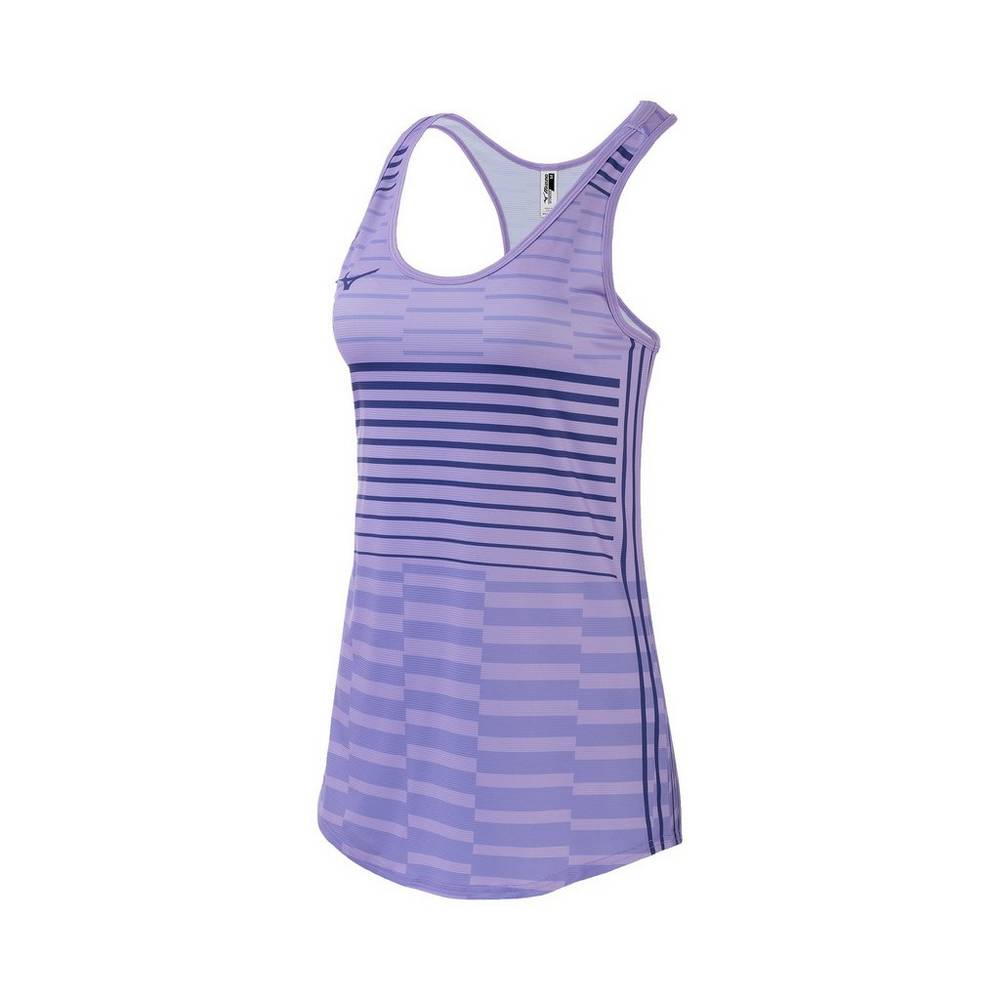 Camisolas de Alças Mizuno Team - Mulher - Lavanda - TOXJM7921